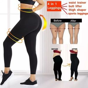 High Waist, Tummy Control Waist Cincher Leggings